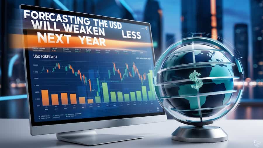 Dự Báo Đồng USD Sẽ Suy Yếu Ít Hơn Trong Năm Tới