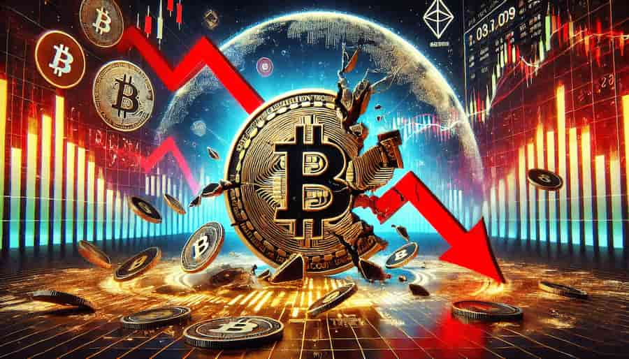 Bitcoin giảm mạnh 6% trong một ngày