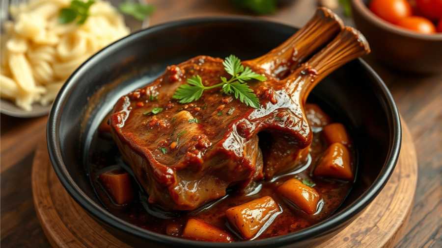 Osso Buco – Món Hầm Bắp Chuột Cay Nồng