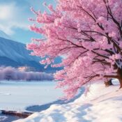 Thiên Đường Tuyết Trắng Và Hoa Anh Đào Nở Rộ - Hokkaido
