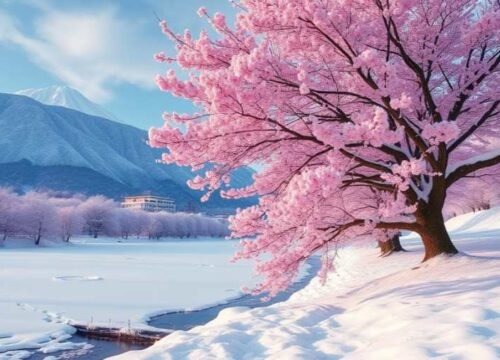 Thiên Đường Tuyết Trắng Và Hoa Anh Đào Nở Rộ – Hokkaido: Hành Trình Không Thể Quên!