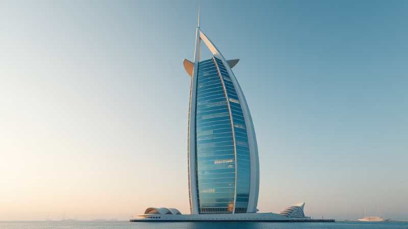 Đến Burj Al Arab - Ấn Tượng Ban Đầu