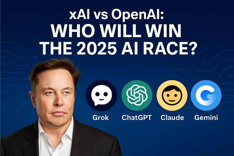 So Sánh xAI Và Các Đối Thủ AI Lớn Nhất Thế Giới 2025