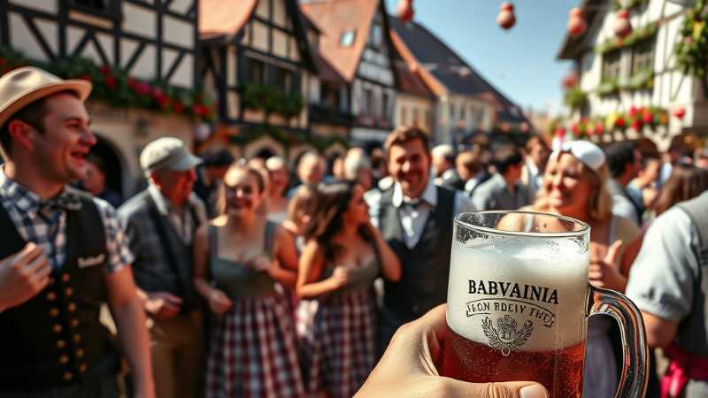 Bavaria (Đức) Nơi bạn vừa thưởng thức bia tươi, vừa hòa mình vào lễ hội sôi động