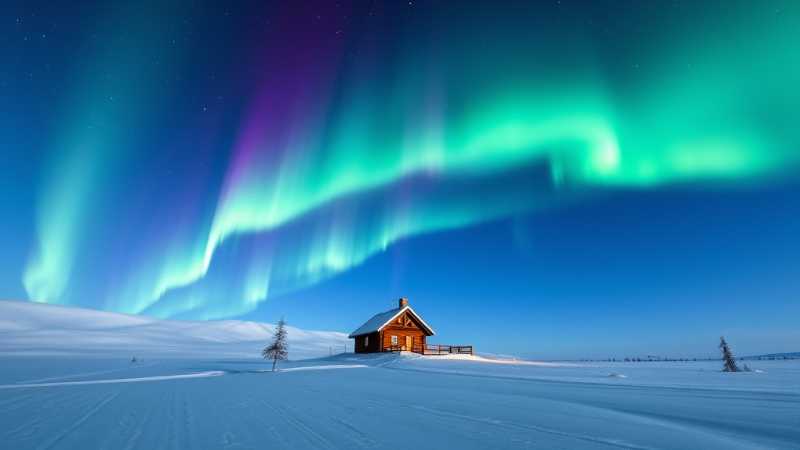 Lapland (Phần Lan) Quê hương của ông già Noel, nơi bạn có thể ngắm cực quang tuyệt đẹp
