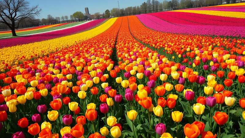 Lễ hội hoa Tulip tại Hà Lan