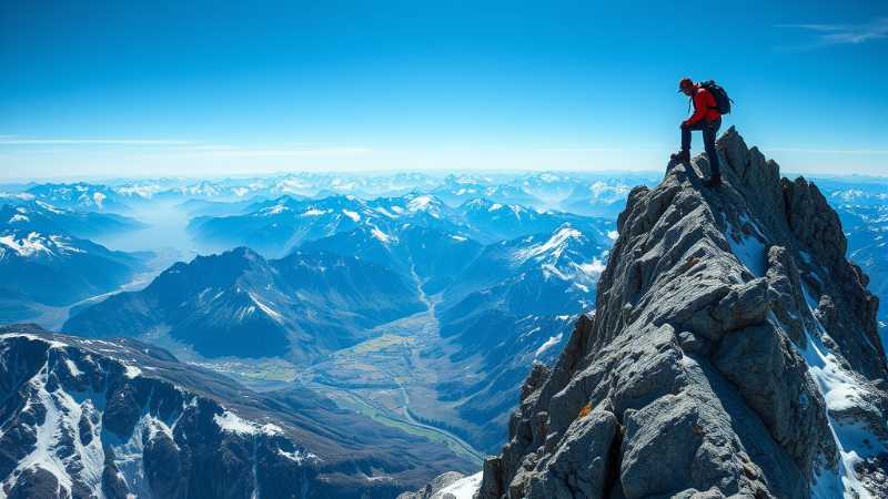 Leo núi Alps Một trong những trải nghiệm đáng nhớ với phong cảnh thiên nhiên hùng vĩ