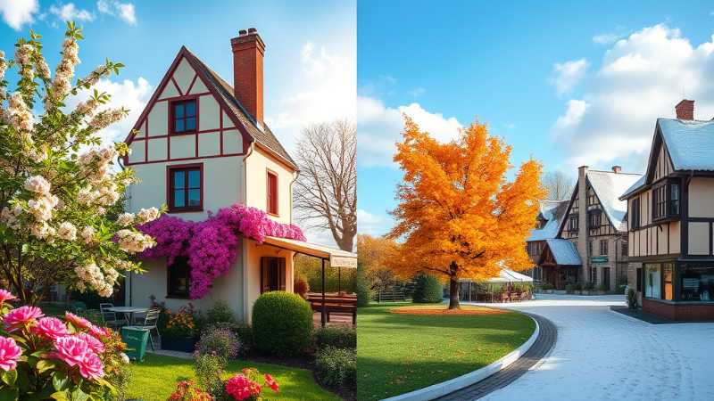 Tổng quan về thời tiết 4 mùa ở Châu Âu