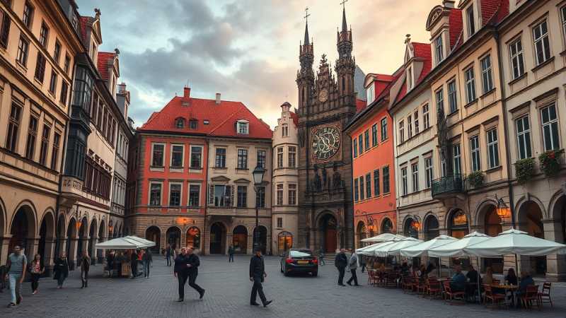 Ở Séc, thành phố Prague mang một vẻ đẹp cổ kính, thơ mộng hiếm nơi nào sánh được.