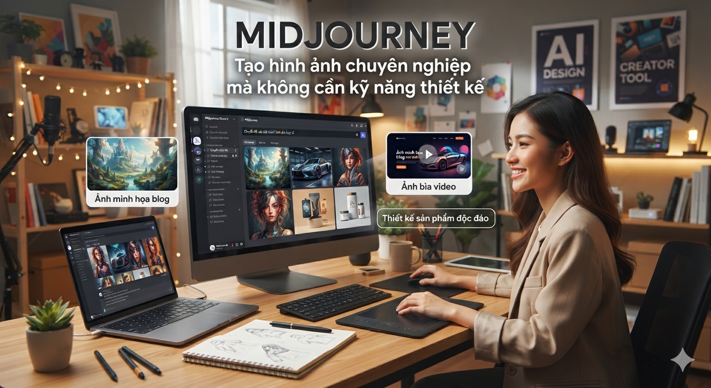 Midjourney – Tạo hình ảnh chuyên nghiệp