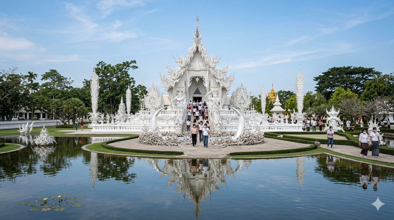 Wat Rong Khun (Chùa Trắng)